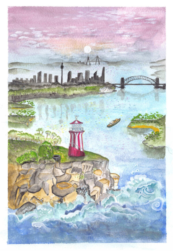 Hornby Lighthouse Outlook [Fine Art Print]