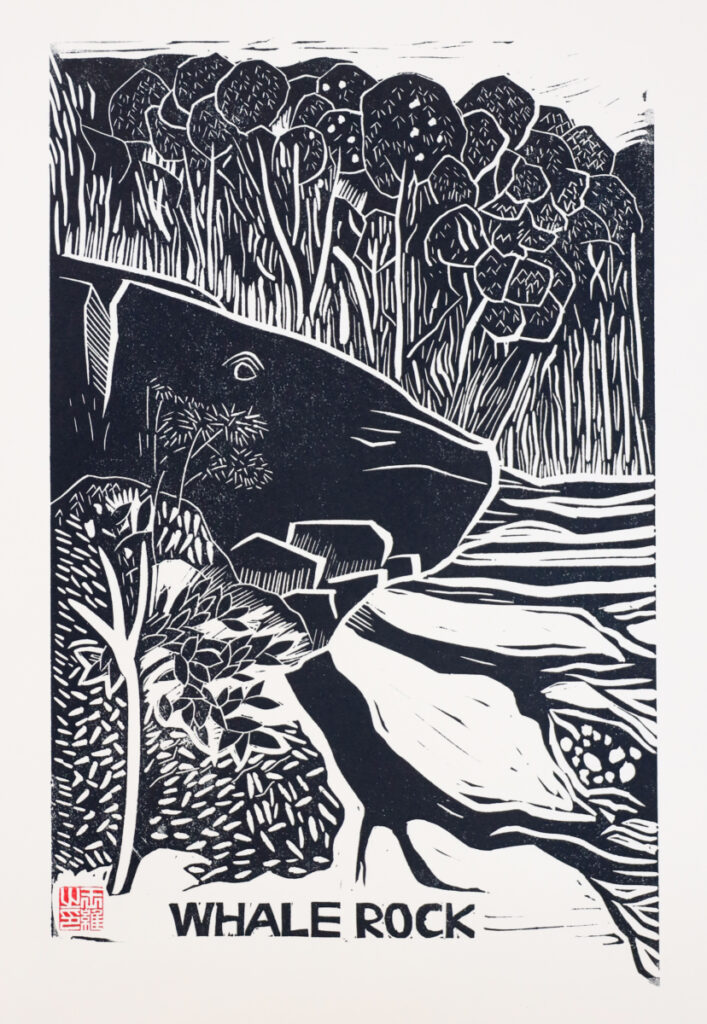 Whale Rock | Digital High-Res Image for Self-printing